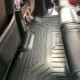 [US Warehouse] 3D TPE All Weather Car Floor Mats Liners for Nissan Titan XD 2017-2020 (1st & 2nd Rows)